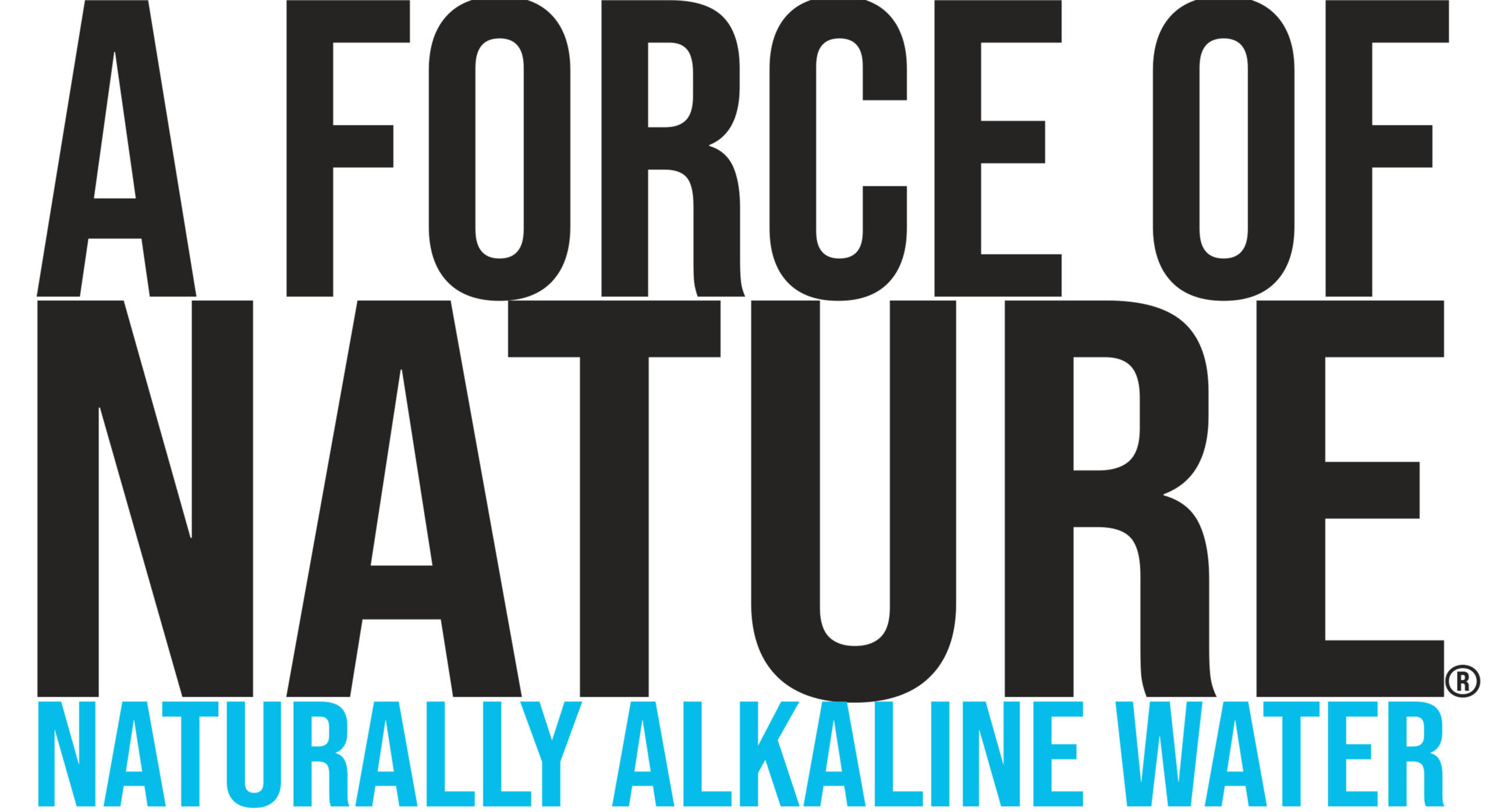 A force of Nature Water Logo